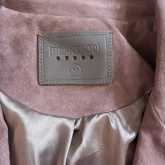 Blank NYC Lavender Leather Jacket - Picture 3 of 7